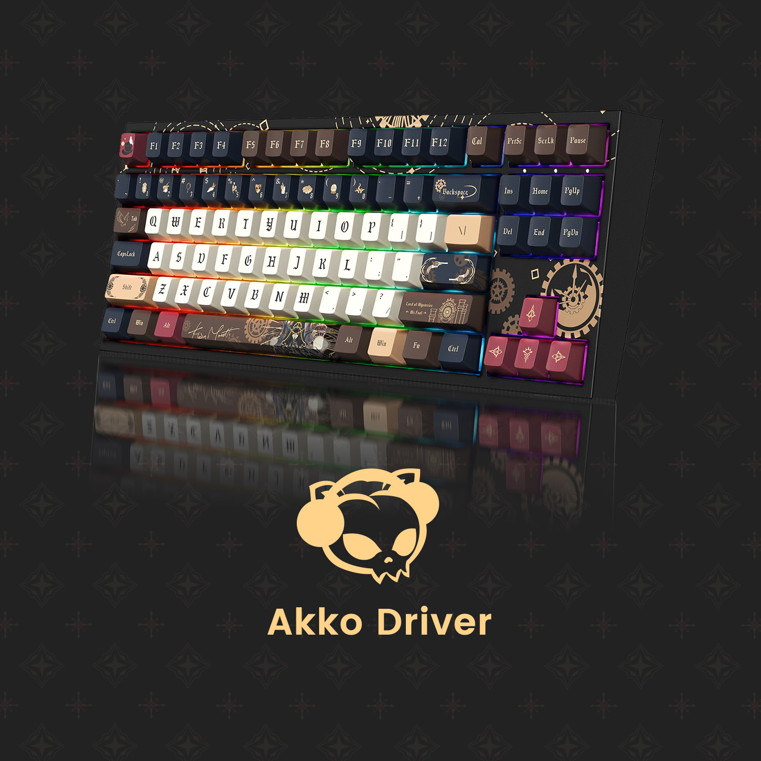 Akko ロード・オブ・ザ・ミステリーズ ワイヤレスメカニカ - Gaming Keyboard Hot Swappable のレビューと価格