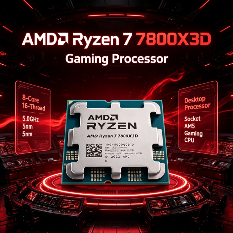 Ryzen 7 7800X3D AMD デスクトップCPU  - Amd Cpu Ryzen 7 のレビューと価格