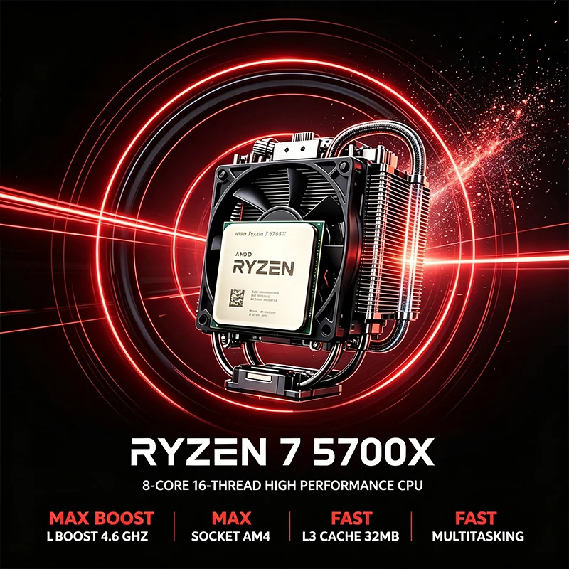 AMD Ryzen 7 5700X プロセッサー 8コア 1 - Amd Cpu Ryzen 7 のレビューと価格