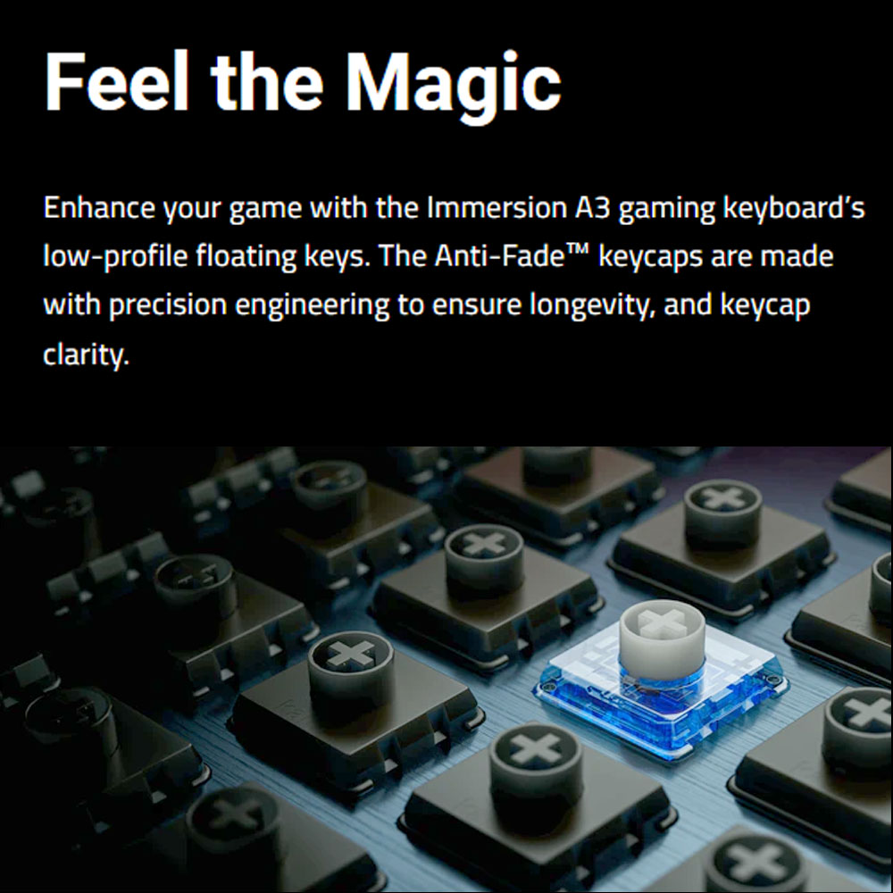 HEXGEARS A3 メカニカルキーボード 87 キー R - Gaming Keyboard Hot Swappable のレビューと価格
